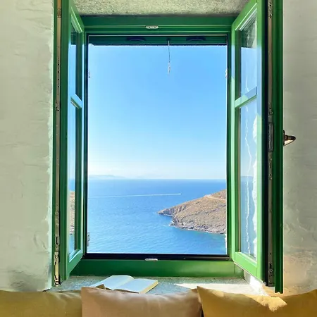 Sunset House, Kea Island, Greece Melissaki